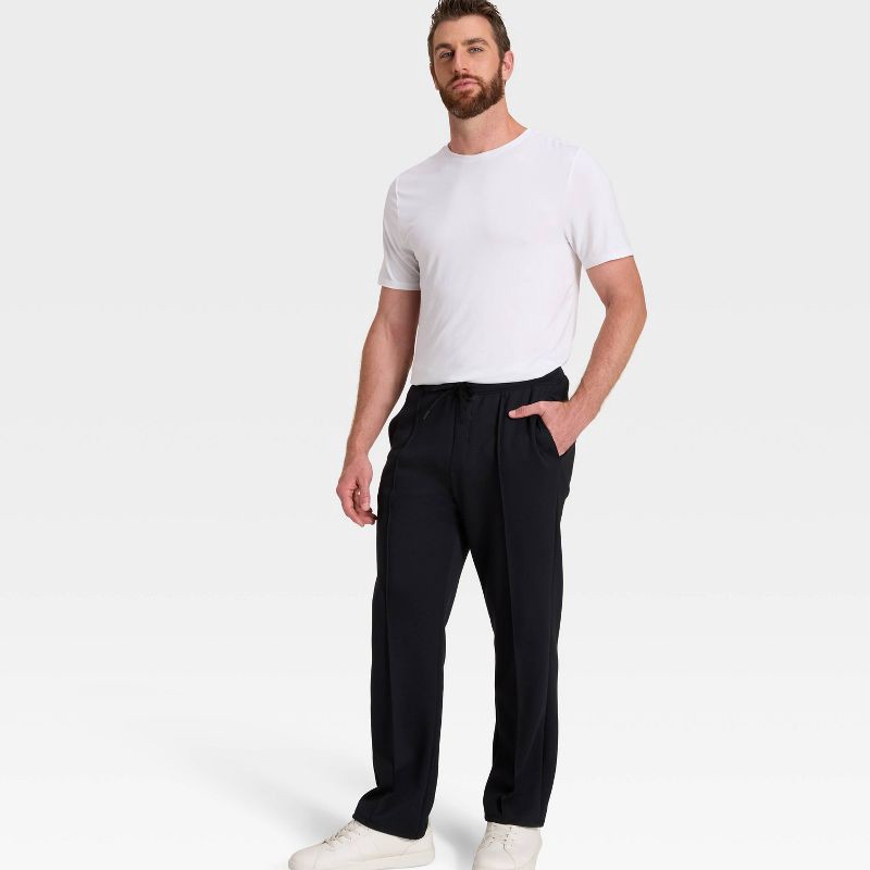 slide 3 of 3, Men's Spacer Pants - All In Motion™ Black M, 1 ct