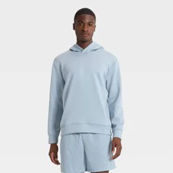Men's Spacer Hoodie Sweatshirt - All In Motion™ Light Blue L