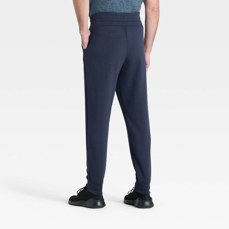 slide 2 of 3, Men's Spacer Jogger Pants - All In Motion™ Navy Blue L, 1 ct