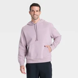 Men's Active Comfort Cotton Fleece Hoodie - All In Motion™ Mauve XL