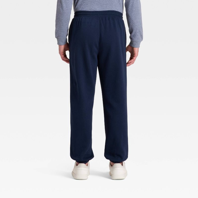 slide 3 of 3, Men's Active Comfort Fleece Pants - All In Motion™ Navy Blue XL, 1 ct
