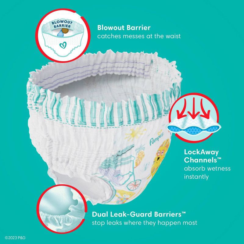 slide 8 of 11, Pampers Cruisers 360 Trial Pack Disposable Diapers - Size 4 - 3ct, 4 x 3 ct