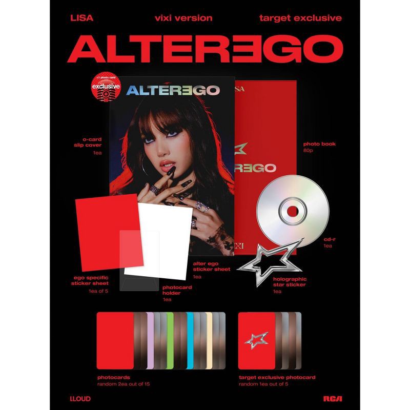 slide 2 of 2, Sony Music LISA - Alter Ego Photobook — Vixi Version (Target Exclusive, CD), 1 ct