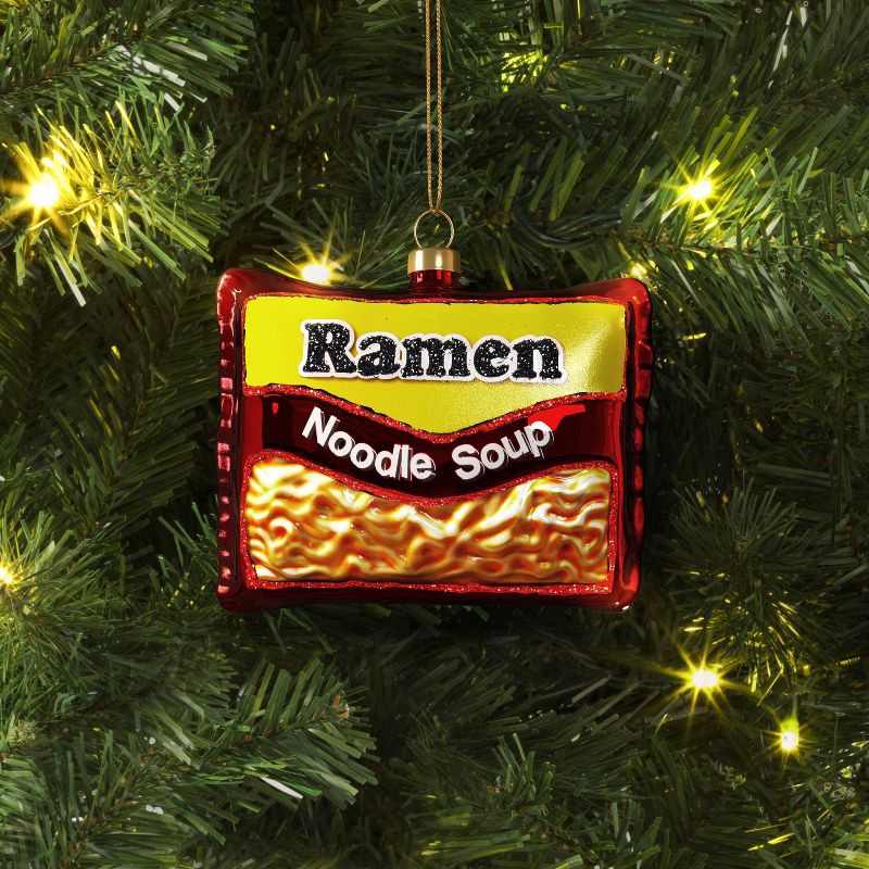 slide 2 of 3, Christmas Glass Ramen Christmas Tree Ornament - Wondershop™, 1 ct