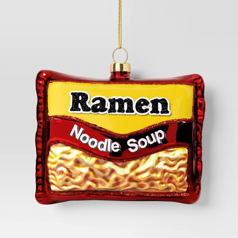 slide 1 of 3, Christmas Glass Ramen Christmas Tree Ornament - Wondershop™, 1 ct