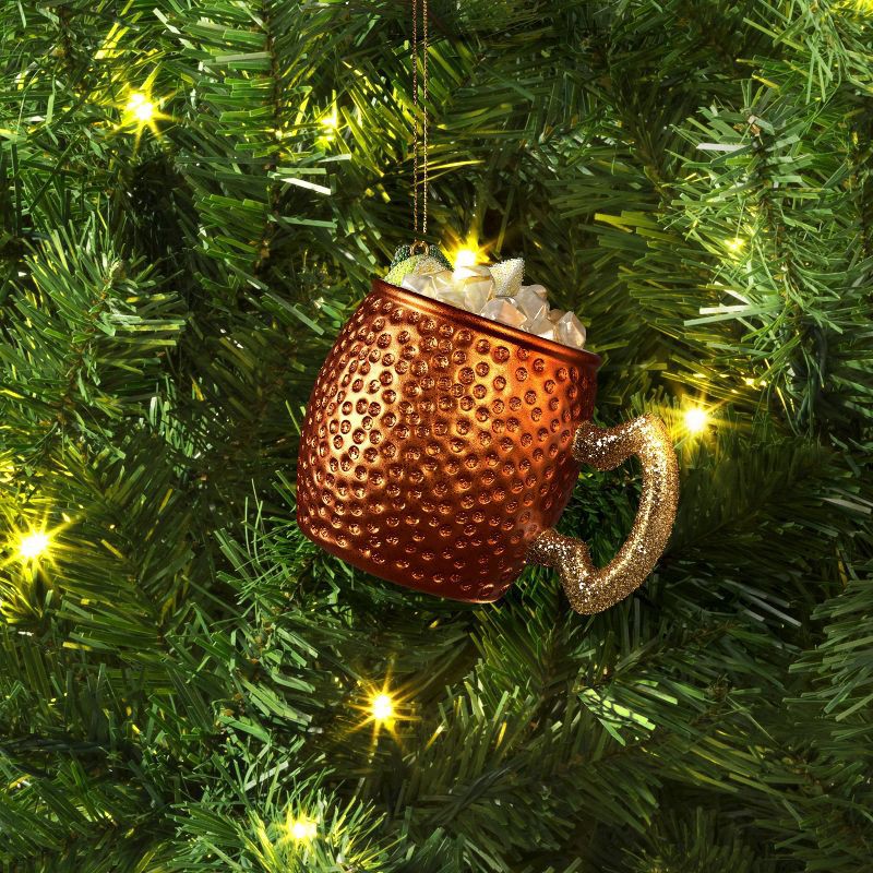 slide 2 of 3, Christmas Resin Moscow Mule Ornament - Wondershop™, 1 ct