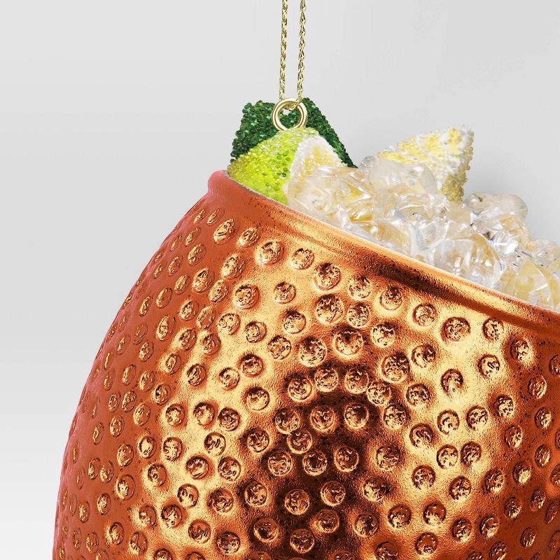 slide 3 of 3, Christmas Resin Moscow Mule Ornament - Wondershop™, 1 ct