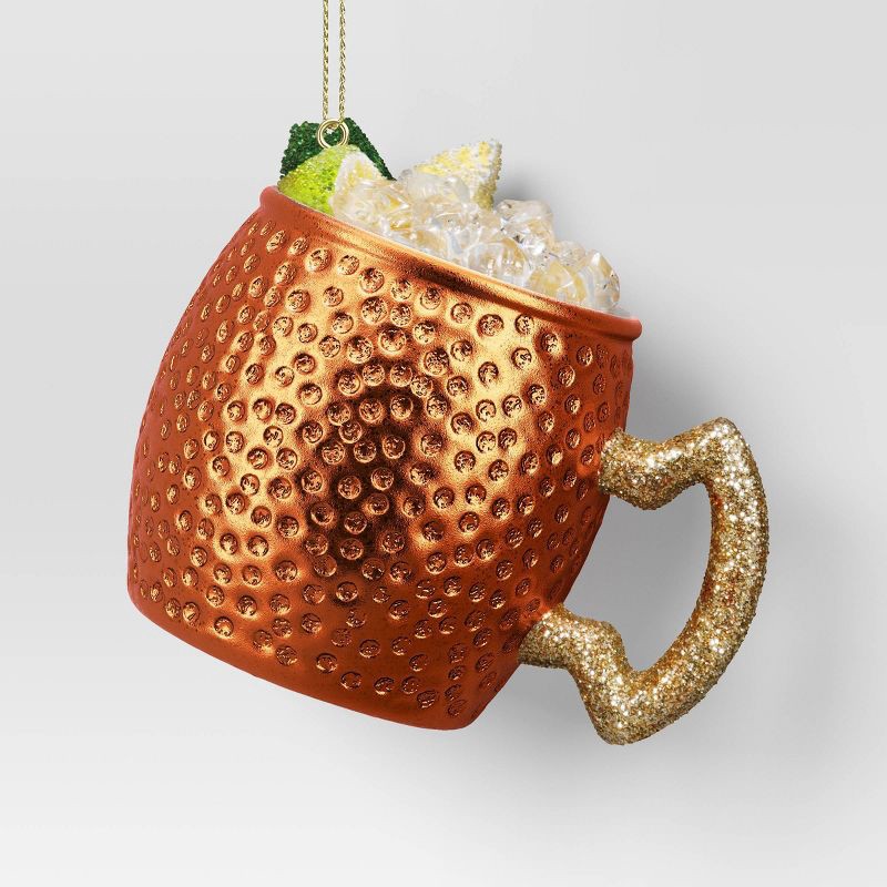 slide 1 of 3, Christmas Resin Moscow Mule Ornament - Wondershop™, 1 ct