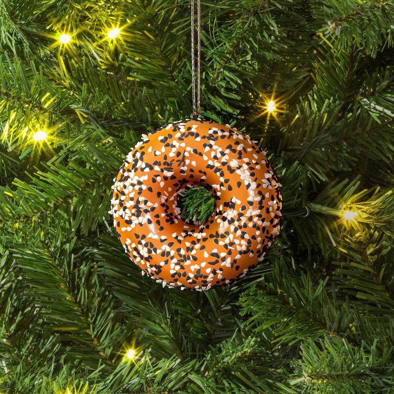 slide 2 of 3, 3.25" Christmas Resin Bagel Ornament - Wondershop™, 1 ct