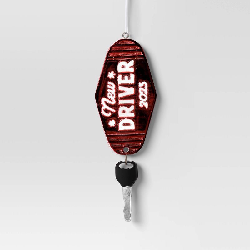 slide 1 of 3, 5.25" Christmas Resin 1st Driver Ornament - Wondershop™, 1 ct