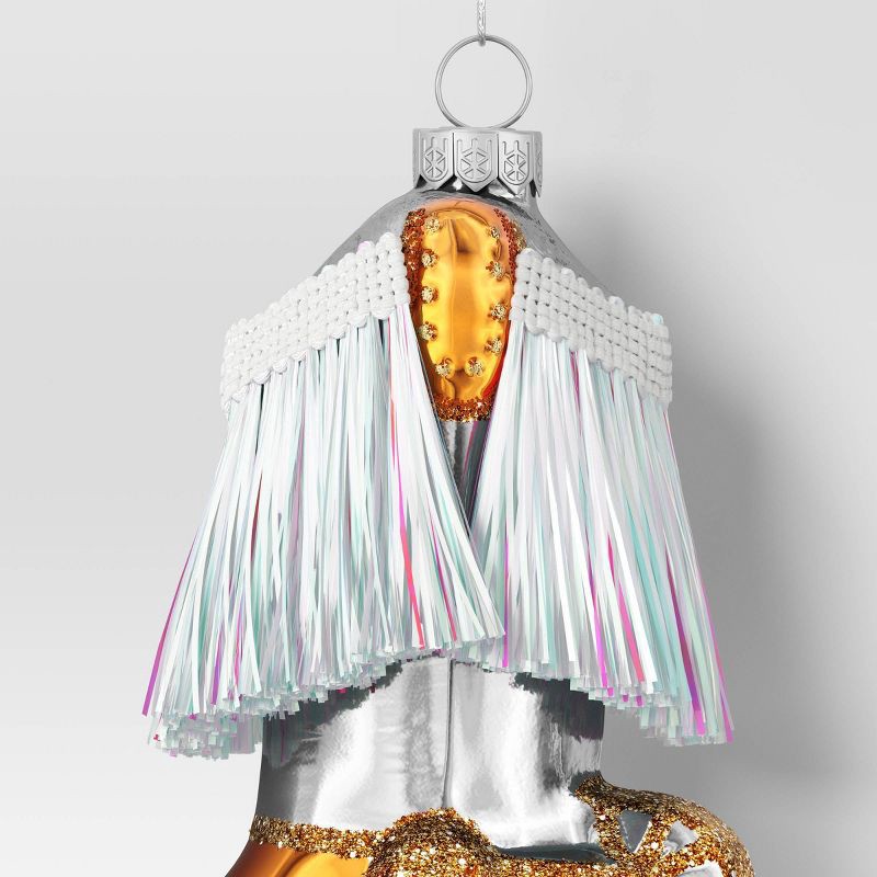 slide 3 of 3, Christmas Glass Cowboy Boot Ornament - Wondershop™, 1 ct