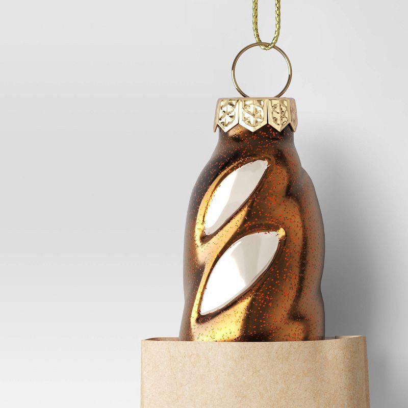 slide 3 of 3, Christmas Glass Baguette Ornament - Wondershop™, 1 ct