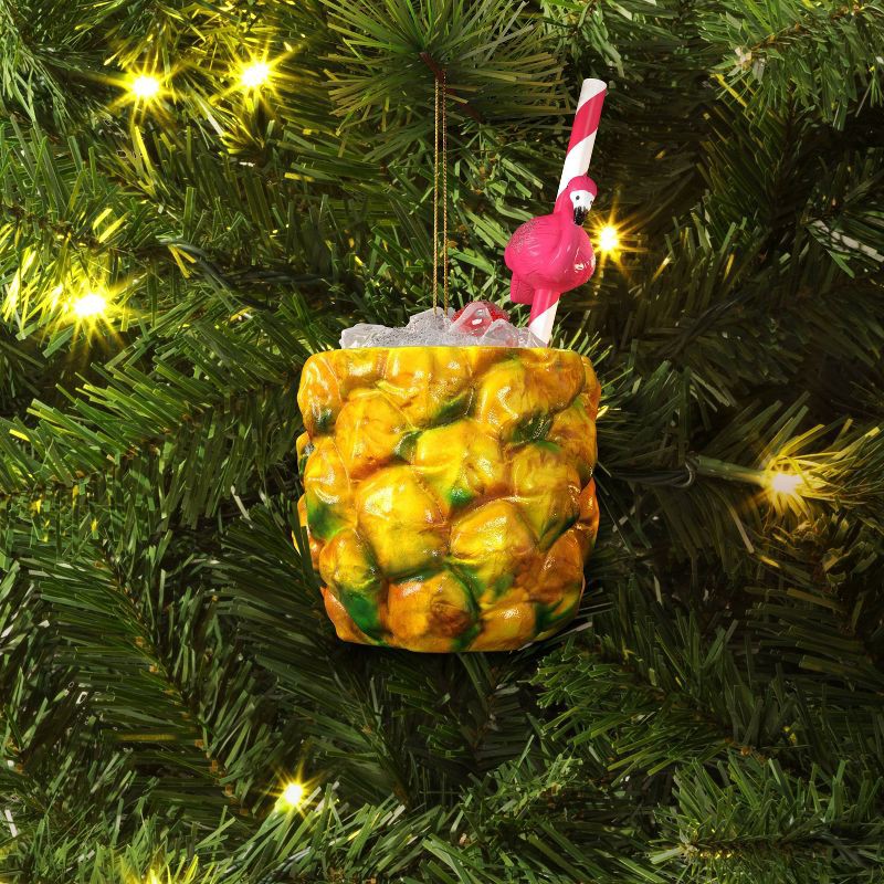slide 2 of 3, Christmas Pineapple Drink Ornament - Wondershop™, 1 ct