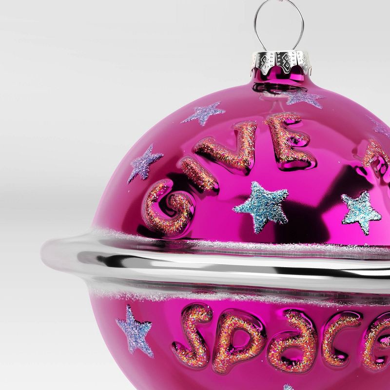 slide 3 of 3, Christmas Give Me Space Planet Ornament - Wondershop™, 1 ct