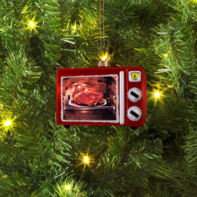 slide 2 of 3, Christmas Glass Oven Ornament - Wondershop™, 1 ct
