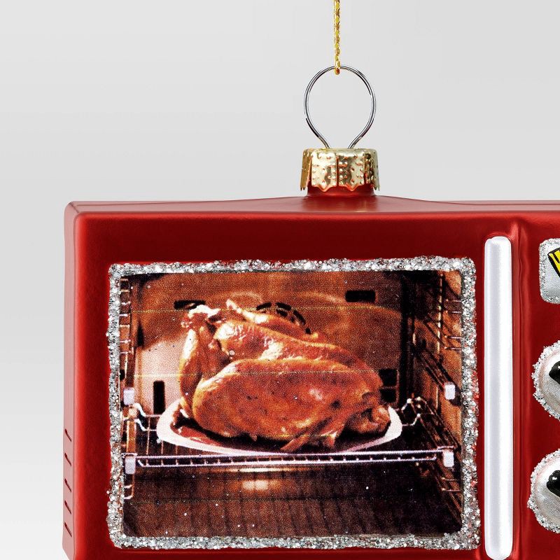 slide 3 of 3, Christmas Glass Oven Ornament - Wondershop™, 1 ct