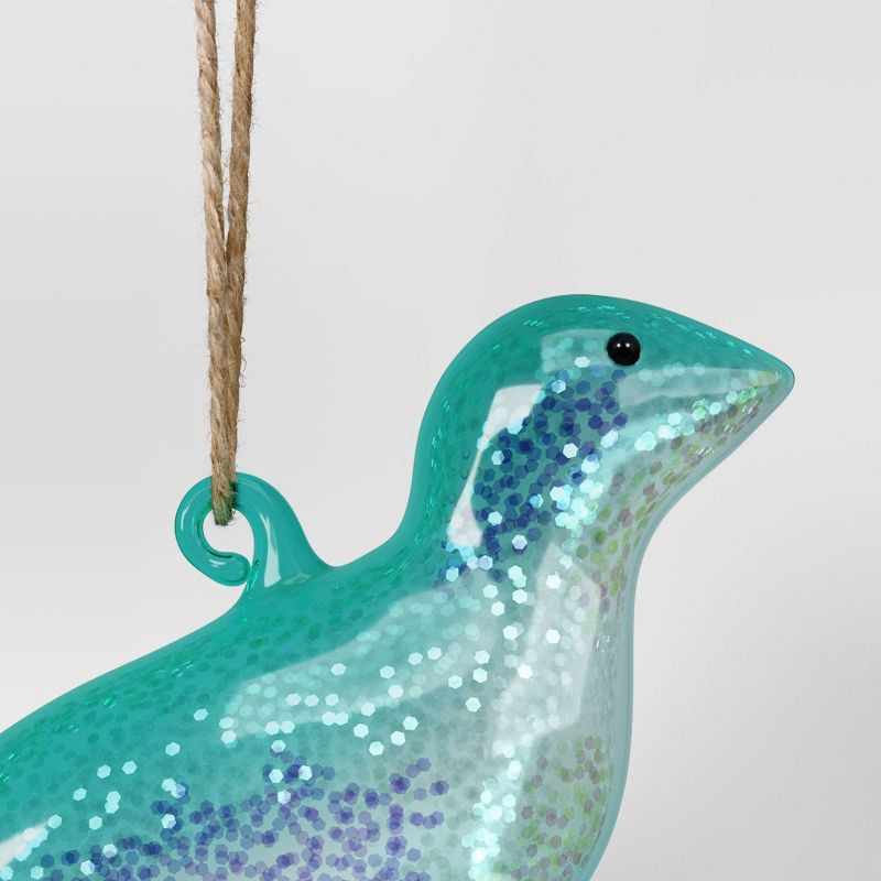 slide 3 of 3, Christmas Glass Sea Lion Ornament - Wondershop™, 1 ct