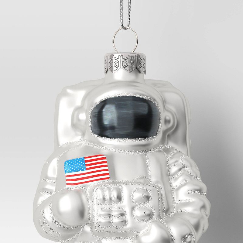 slide 3 of 3, Christmas Glass Astronaut Ornament - Wondershop™, 1 ct