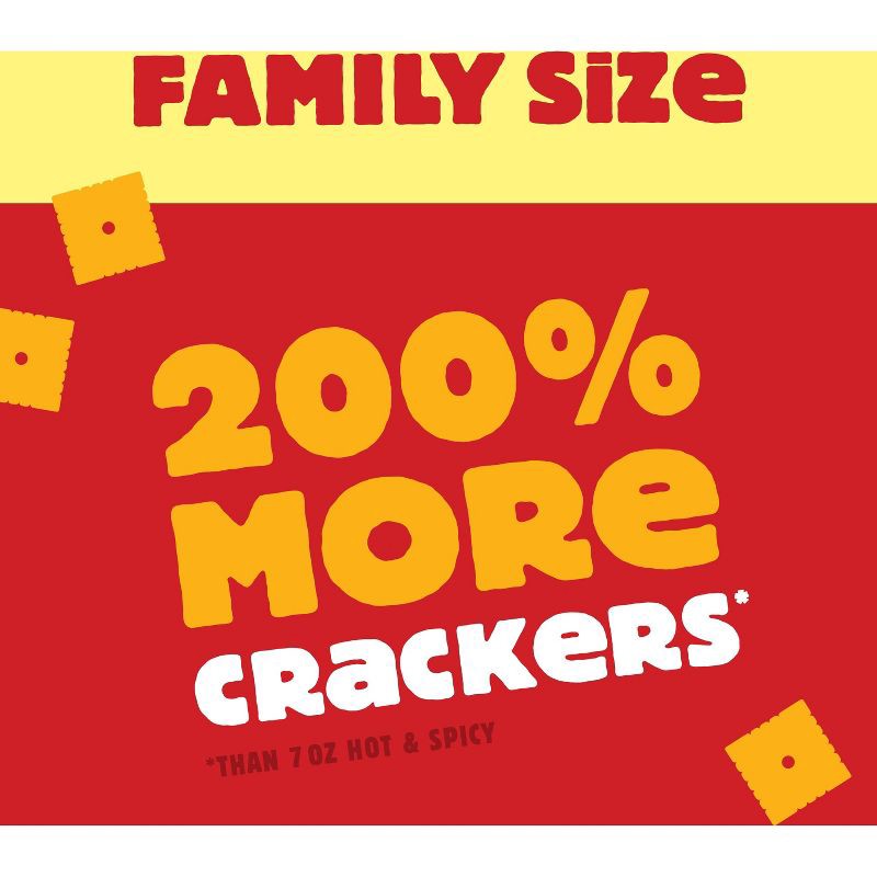 slide 6 of 10, Cheez-It Hot & Spicy Baked Snack Crackers - 21oz, 21 oz
