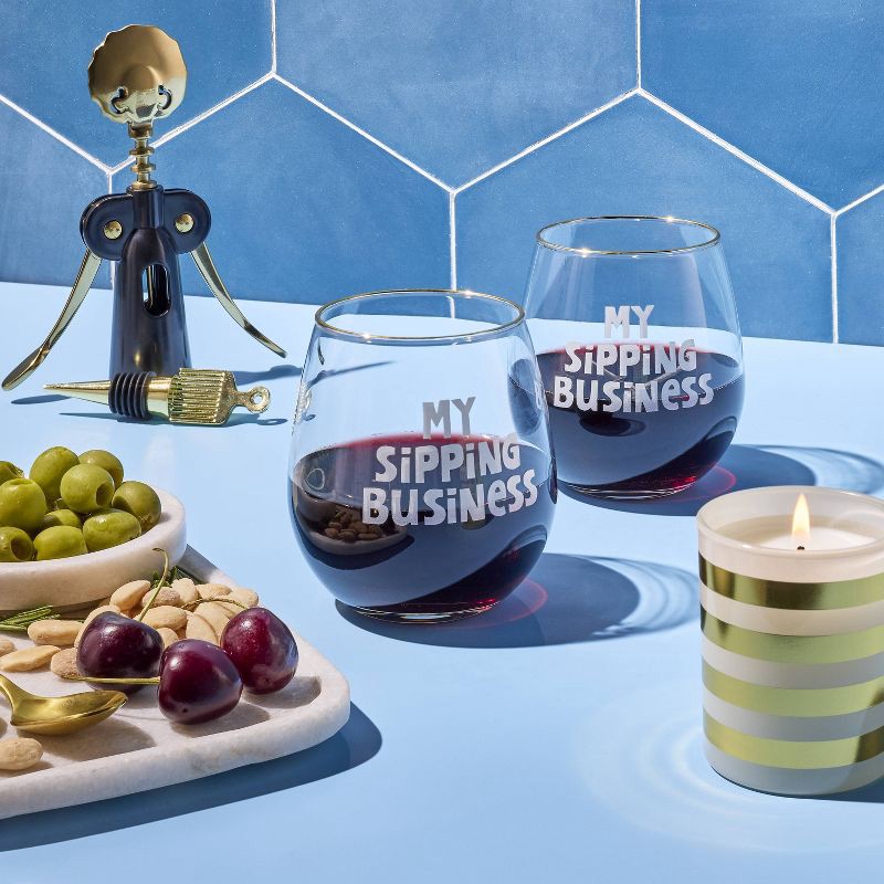 slide 2 of 4, Wine Business Gift Set - Tabitha Brown for Target, 1 ct