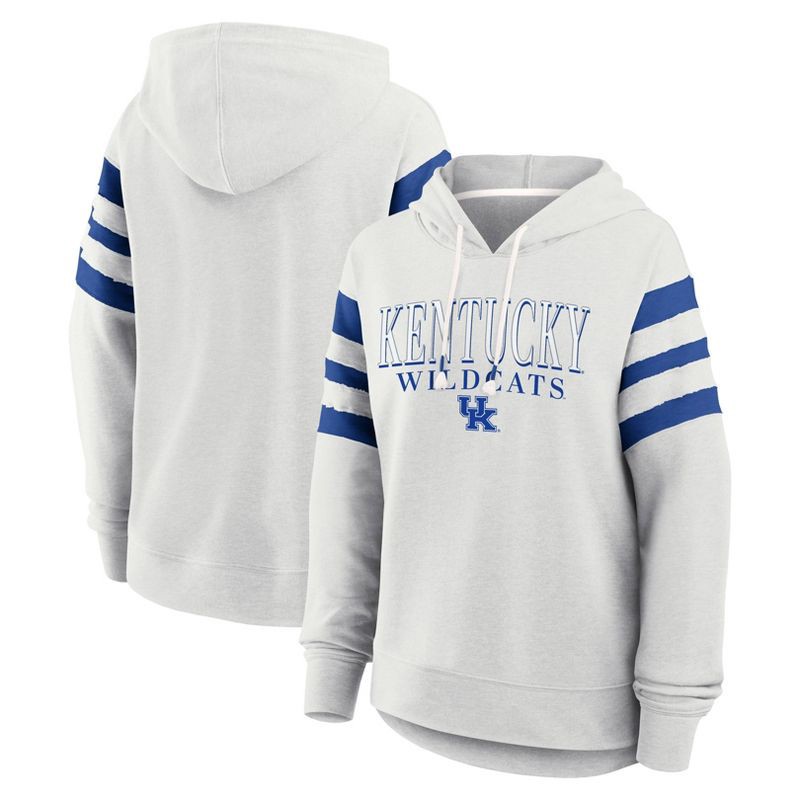 slide 3 of 3, NCAA Kentucky Wildcats Women's Gray Fashion Hooded Sweatshirt - S, 1 ct