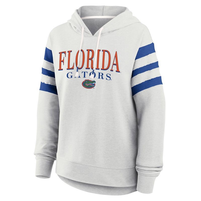 slide 1 of 3, NCAA Florida Gators Women's Gray Fashion Hooded Sweatshirt - M, 1 ct