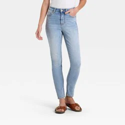 Women's High-Rise Skinny Jeans - Universal Thread™ Light Wash 10