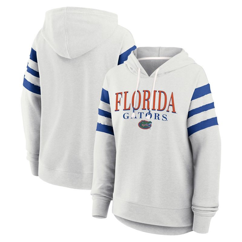 slide 3 of 3, NCAA Florida Gators Women's Gray Fashion Hooded Sweatshirt - L, 1 ct