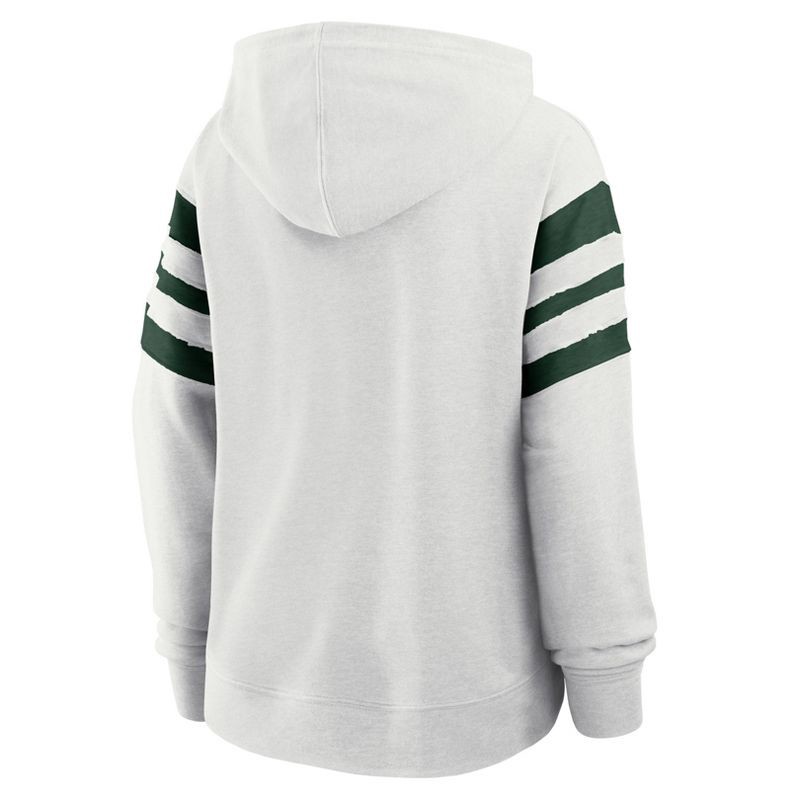 slide 2 of 3, NCAA Michigan State Spartans Women's Gray Fashion Hooded Sweatshirt - XL, 1 ct