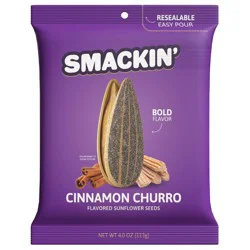 SMACKIN' Cinnamon Churro Sunflower Seeds - 4oz