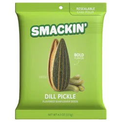 SMACKIN' Dill Pickle Sunflower Seeds - 4oz