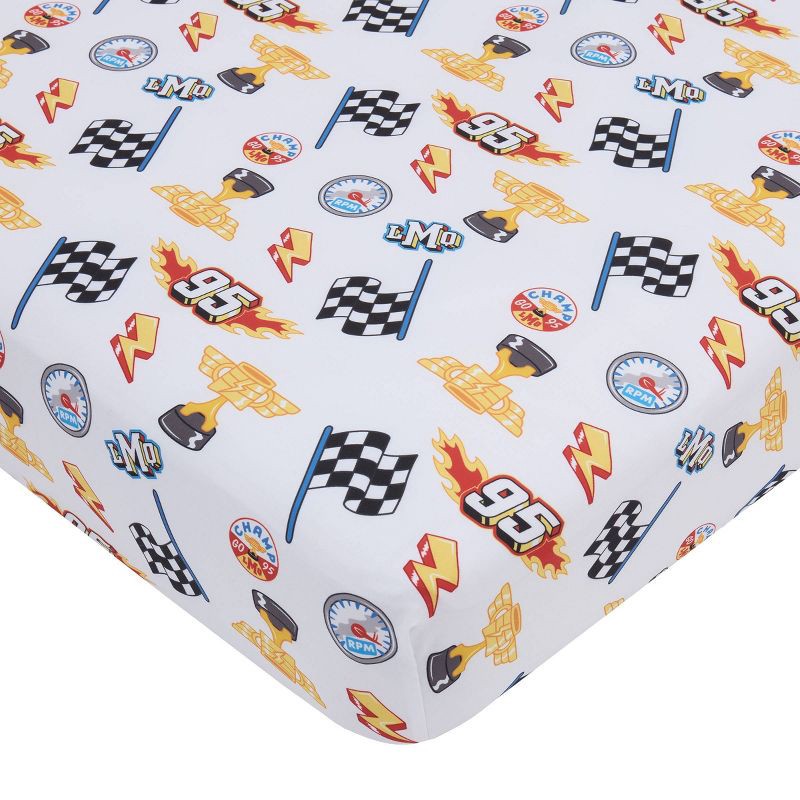slide 2 of 10, 4pc Cars Toddler Bed Set, 4 ct