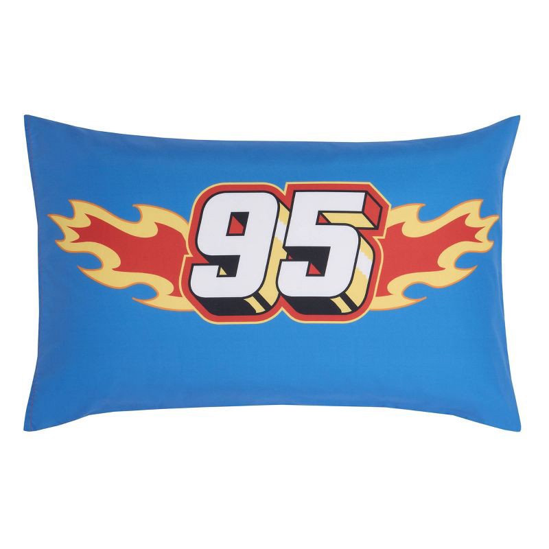 slide 5 of 10, 4pc Cars Toddler Bed Set, 4 ct