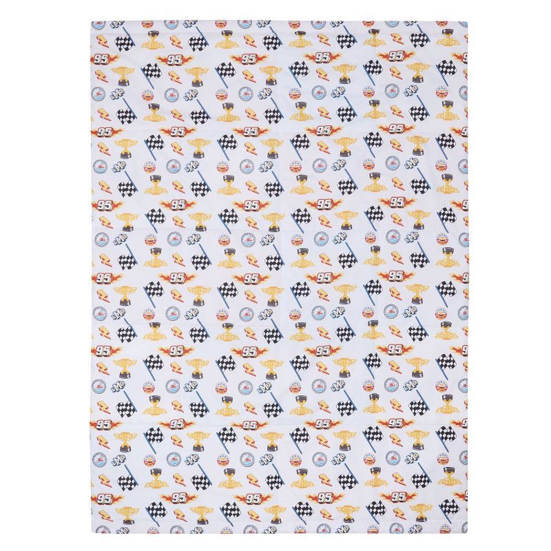 slide 8 of 10, 4pc Cars Toddler Bed Set, 4 ct