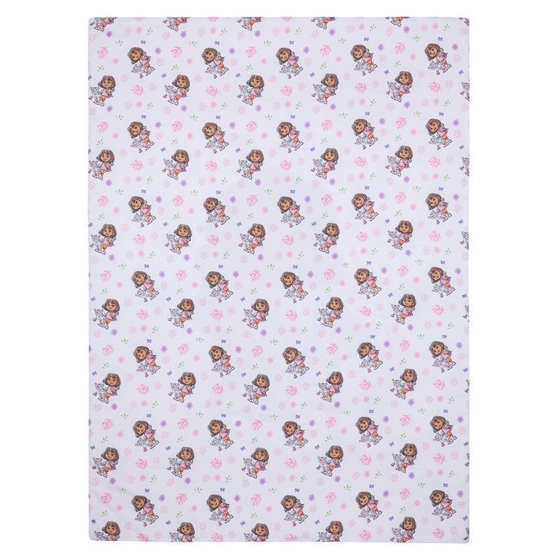 slide 9 of 10, 4pc Dora Toddler Bed Set, 4 ct