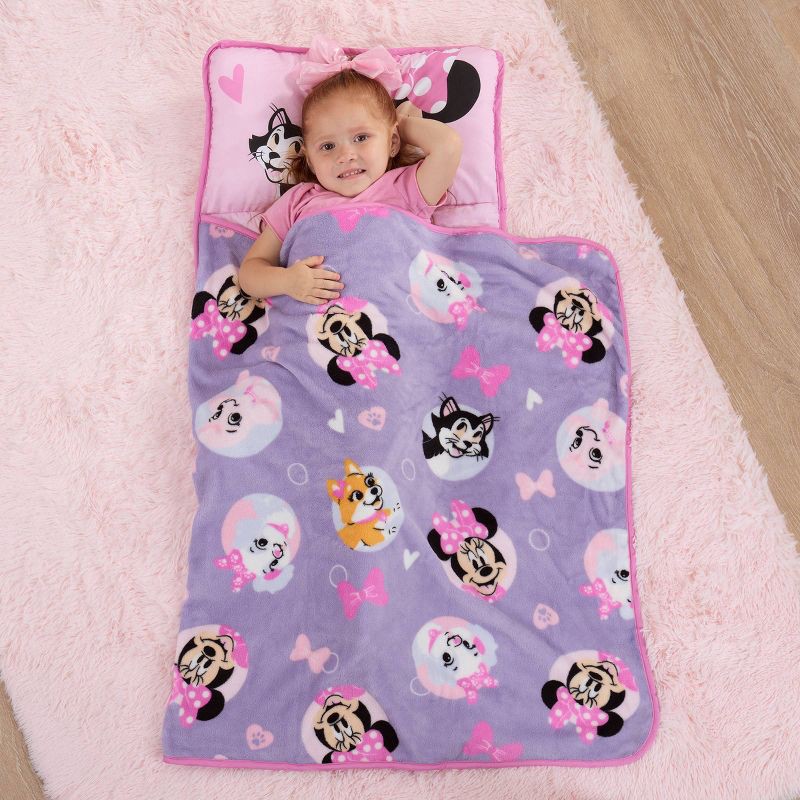 slide 2 of 10, Minnie Mouse Toddler Nap Mat, 1 ct