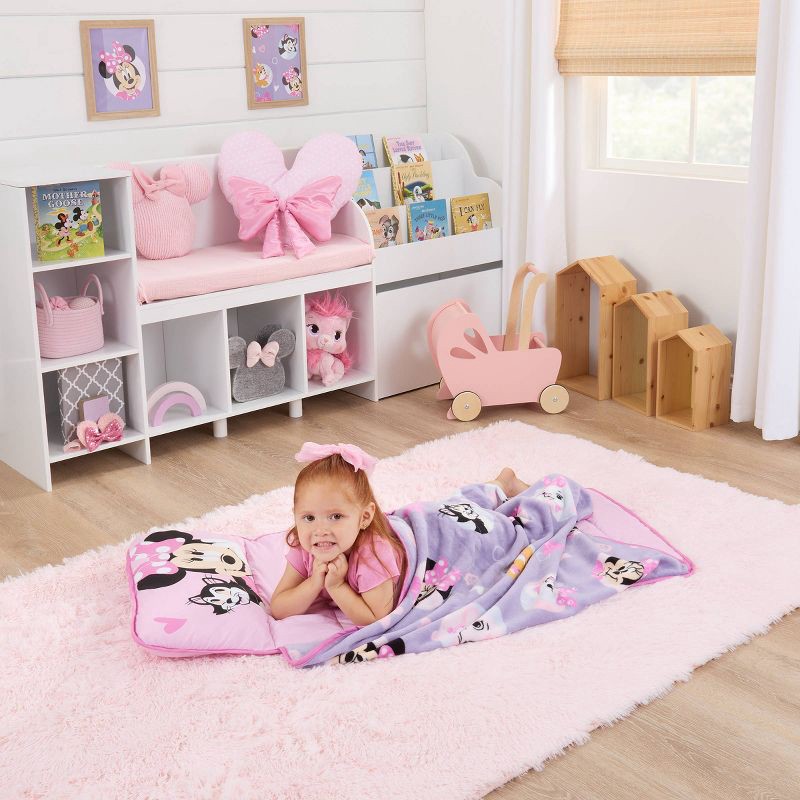 slide 5 of 10, Minnie Mouse Toddler Nap Mat, 1 ct