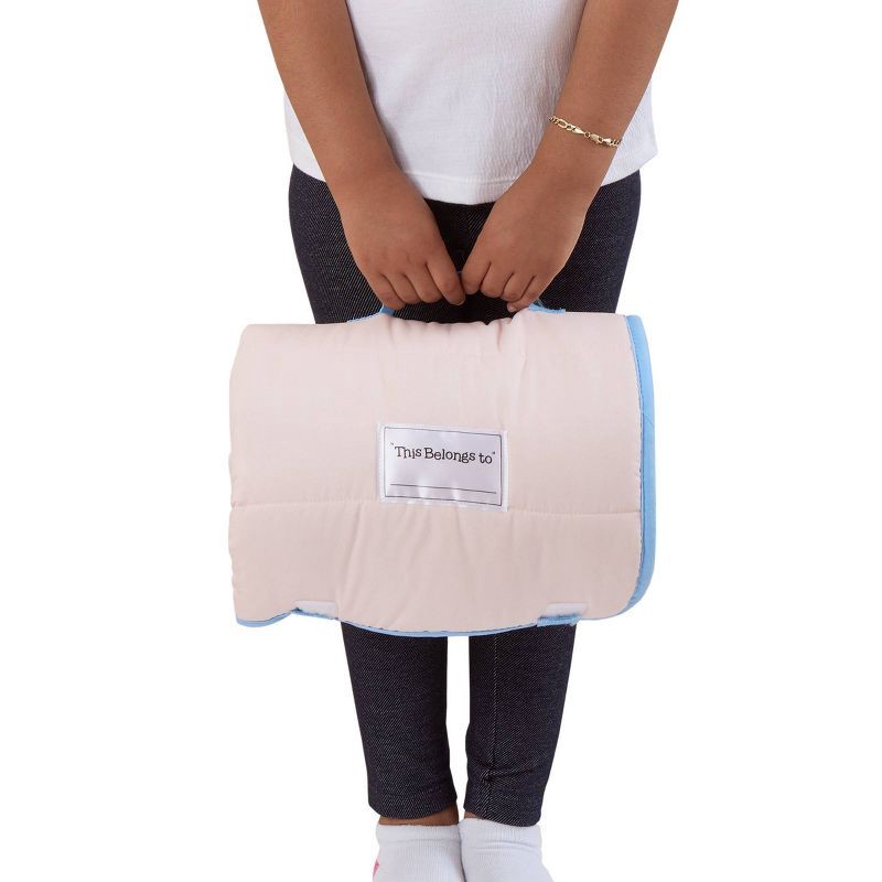 slide 7 of 9, NoJo Toddler Nap Mat Lounge Pad Blue/Pink, 1 ct