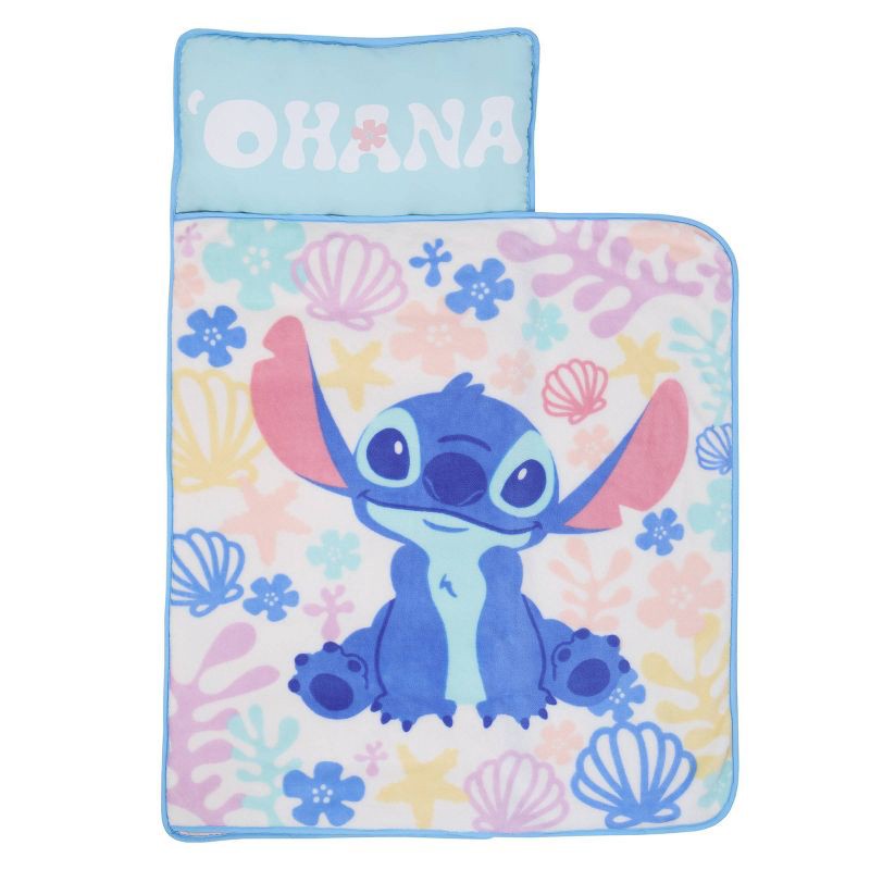 slide 9 of 9, NoJo Toddler Nap Mat Lounge Pad Blue/Pink, 1 ct