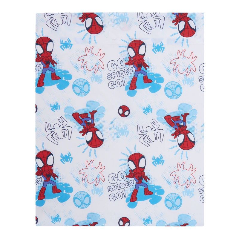slide 3 of 9, 4pc Toddler Spidey and His Amazing Friends Reversible Bed Set, 4 ct