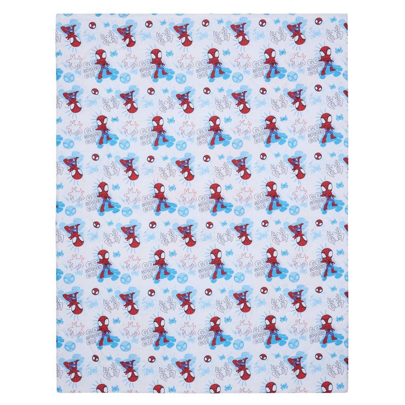 slide 8 of 9, 4pc Toddler Spidey and His Amazing Friends Reversible Bed Set, 4 ct