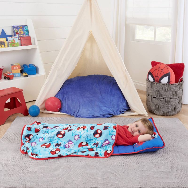 slide 4 of 10, Spidey and His Amazing Friends Toddler Nap Mat, 1 ct