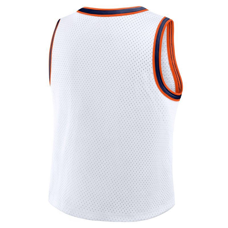 slide 2 of 3, NCAA Virginia Cavaliers Women's White Cropped Jersey - S, 1 ct