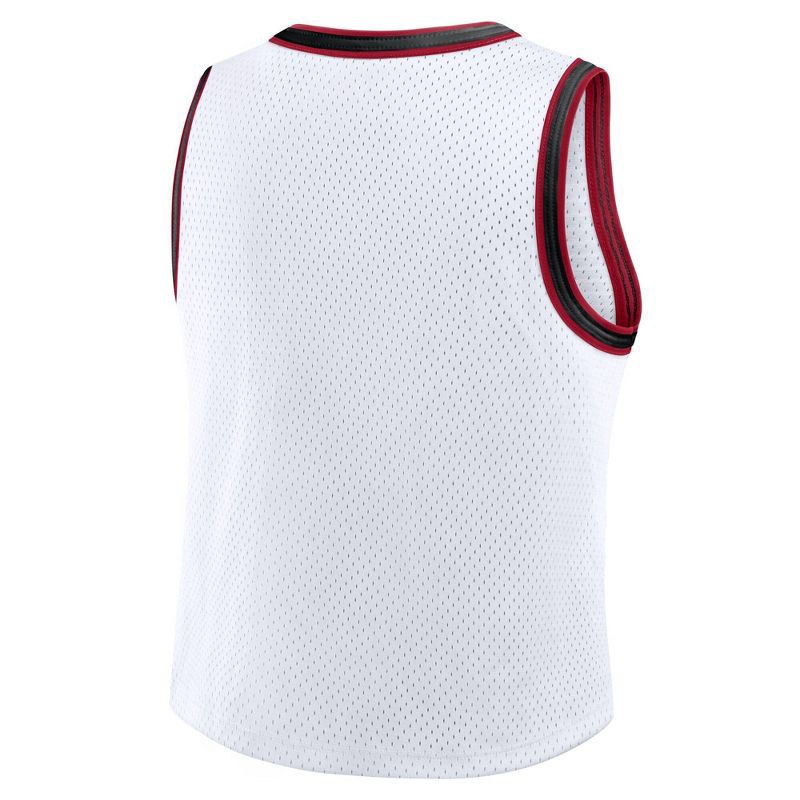 slide 2 of 3, NCAA Alabama Crimson Tide Women's White Cropped Jersey - M, 1 ct