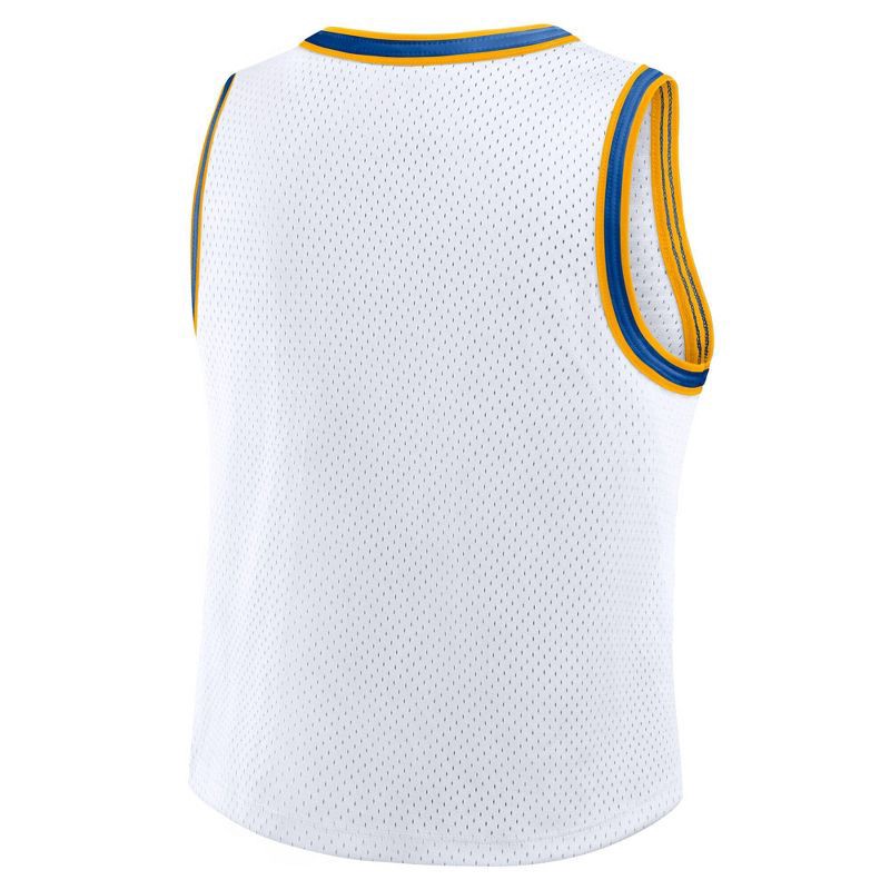 slide 2 of 3, NCAA Pitt Panthers Women's White Cropped Jersey - L, 1 ct