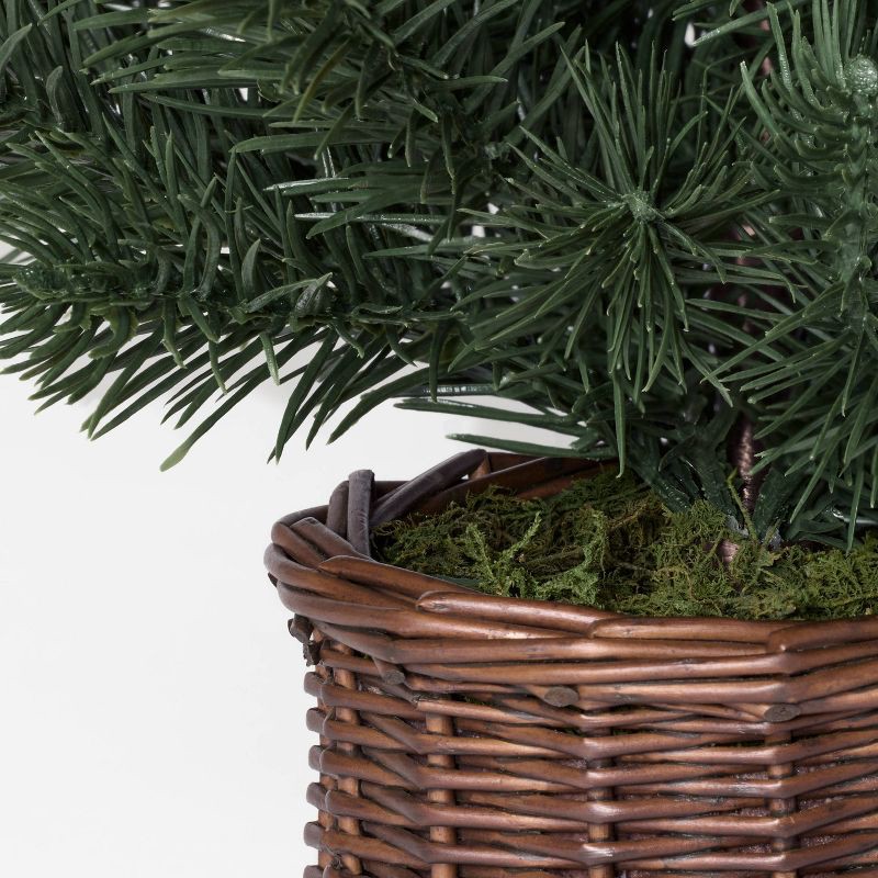 slide 4 of 5, Threshold designed w/Studio McGee 22" Spruce Artificial Christmas Tree Blue - Threshold™ designed with Studio McGee, 1 ct