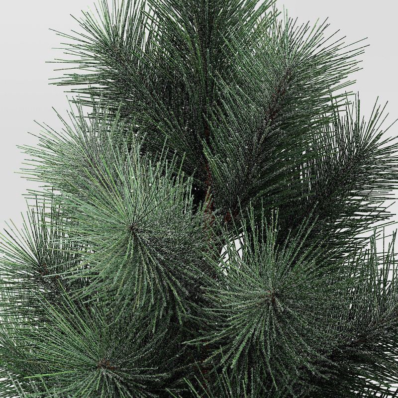 slide 3 of 4, 30" Shimmer Long Needle Christmas Artificial Tree - Threshold™, 1 ct