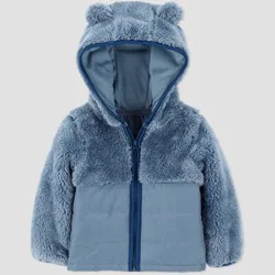 Carter's Just One You® Baby Boys' Puffer Jacket - Blue 3M