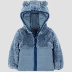 Carter's Just One You® Baby Boys' Puffer Jacket - Blue 3M