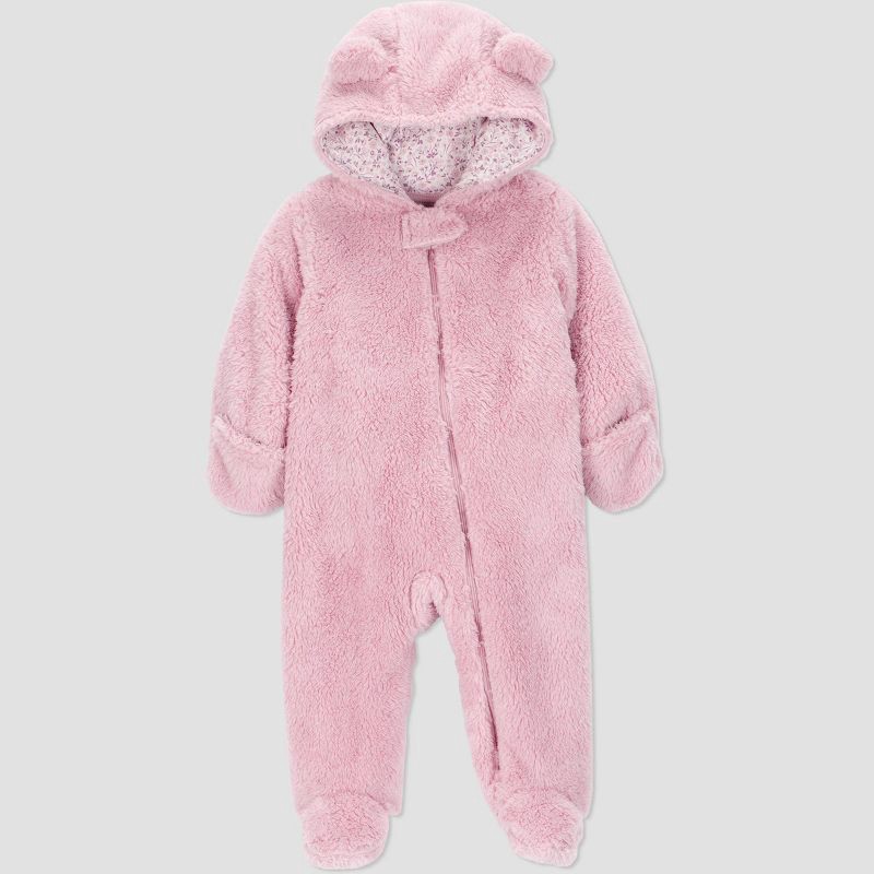 slide 1 of 5, Carter's Just One You® Baby Girls' Pram - Pink 6M, 1 ct